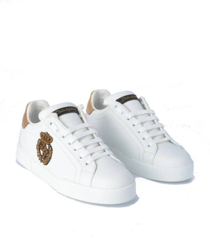 Dolce & Gabbana Portofino Sneakers voor Heren White Heren