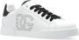 Dolce & Gabbana Witte Leren Sneakers met Logo Detail White Dames - Thumbnail 4