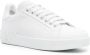 Dolce & Gabbana Witte Leren Sneakers met Ingegraveerd Logo White Dames - Thumbnail 8