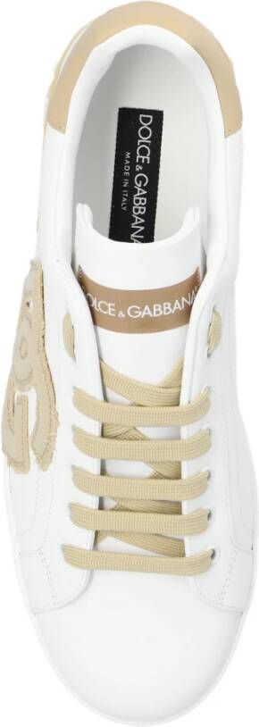 Dolce & Gabbana Portofino sneakers White Heren