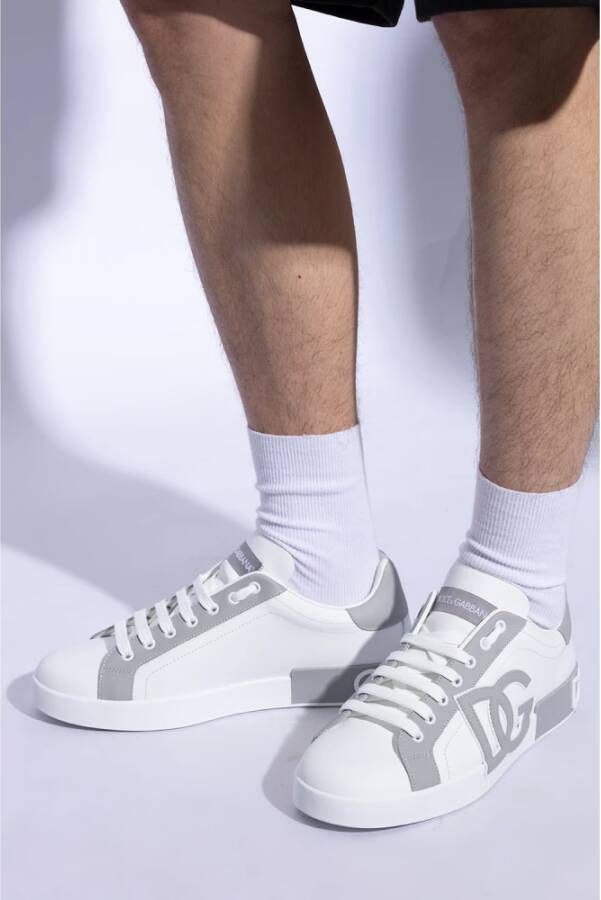 Dolce & Gabbana Portofino sneakers White Heren