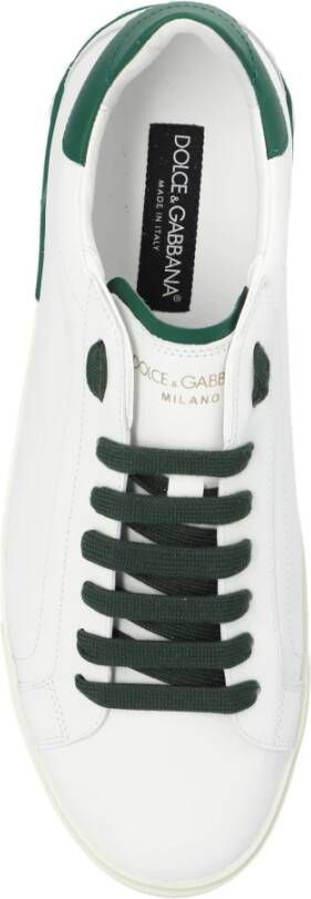 Dolce & Gabbana Portofino sneakers White Heren