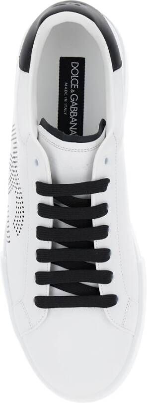 Dolce & Gabbana Portofino Sneakers White Heren