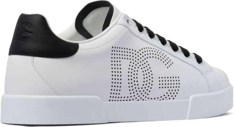 Dolce & Gabbana Portofino Sneakers White Heren