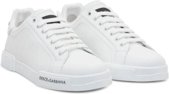 Dolce & Gabbana Portofino Sneakers White Heren