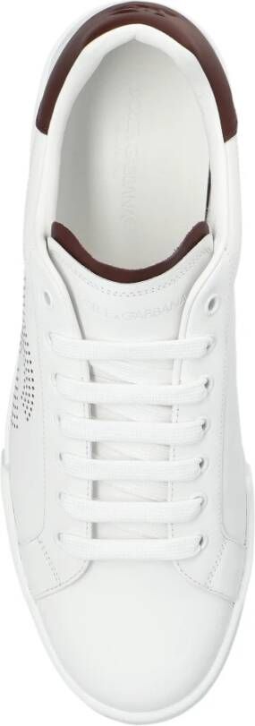 Dolce & Gabbana Portofino sneakers White Heren