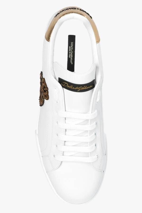 Dolce & Gabbana Portofino sneakers Wit Heren