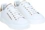 Dolce & Gabbana Portofino Sneakers Wit Leer Logo Parel White Dames - Thumbnail 2