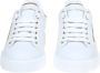 Dolce & Gabbana Portofino Sneakers Wit Leer Logo Parel White Dames - Thumbnail 3