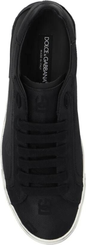 Dolce & Gabbana Portofino sneakers Zwart Heren