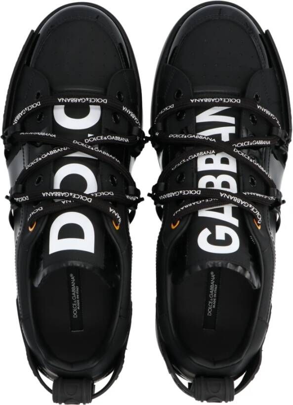 Dolce & Gabbana Portofino sneakers Zwart Heren