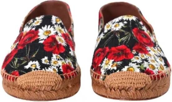 Dolce & Gabbana Pre-owned Canvas espadrilles Multicolor Dames