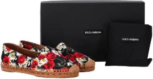 Dolce & Gabbana Pre-owned Canvas espadrilles Multicolor Dames