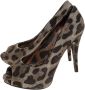 Dolce & Gabbana Pre-owned Canvas heels Brown Dames - Thumbnail 3