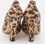 Dolce & Gabbana Pre-owned Canvas heels Brown Dames - Thumbnail 4