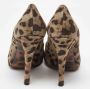 Dolce & Gabbana Pre-owned Canvas heels Brown Dames - Thumbnail 3