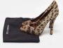 Dolce & Gabbana Pre-owned Canvas heels Brown Dames - Thumbnail 7