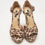 Dolce & Gabbana Pre-owned Canvas sandals Brown Dames - Thumbnail 2