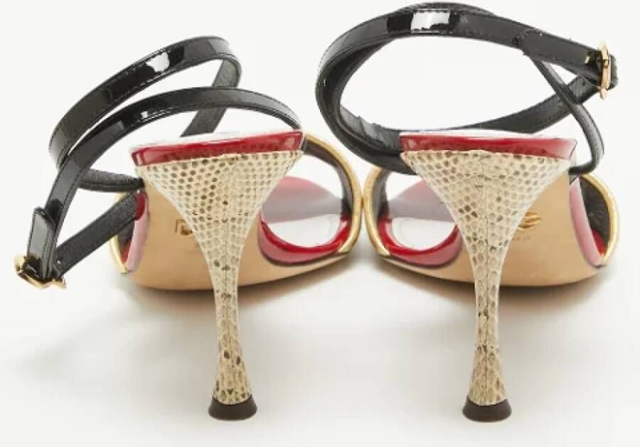 Dolce & Gabbana Pre-owned Canvas sandals Multicolor Dames