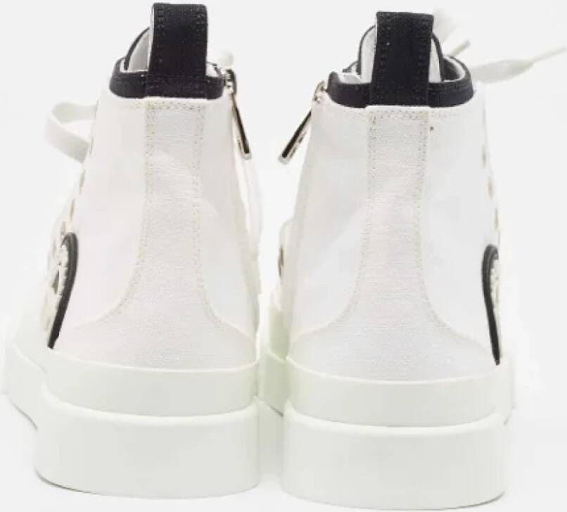 Dolce & Gabbana Pre-owned Canvas sneakers White Dames