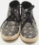 Dolce & Gabbana Pre-owned Coated canvas sneakers Black Dames - Thumbnail 3