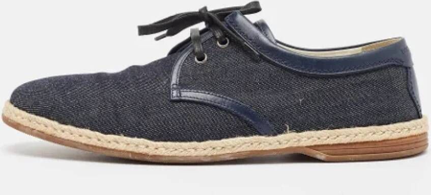 Dolce & Gabbana Pre-owned Denim espadrilles Blue Heren