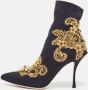 Dolce & Gabbana Pre-owned Fabric boots Black Dames - Thumbnail 2