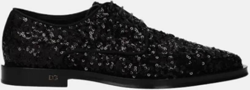 Dolce & Gabbana Pre-owned Fabric flats Black Dames