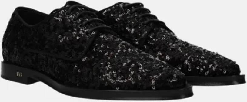 Dolce & Gabbana Pre-owned Fabric flats Black Dames