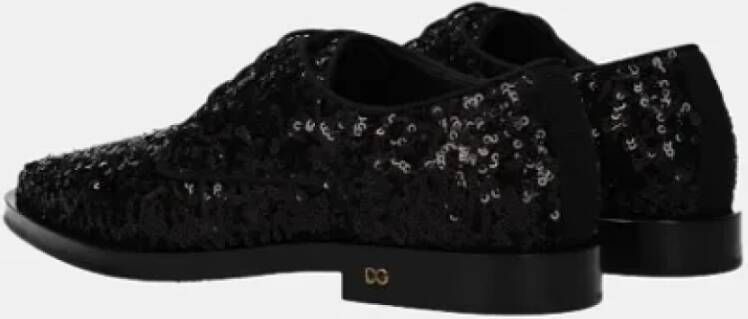 Dolce & Gabbana Pre-owned Fabric flats Black Dames