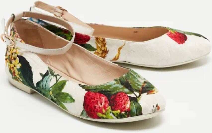 Dolce & Gabbana Pre-owned Fabric flats Multicolor Dames