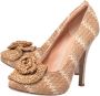 Dolce & Gabbana Pre-owned Fabric heels Beige Dames - Thumbnail 3