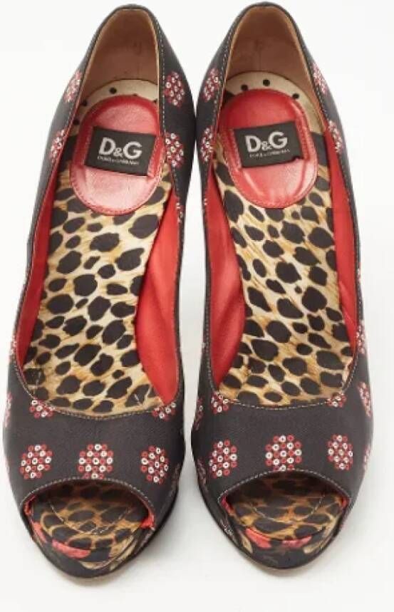 Dolce & Gabbana Pre-owned Fabric heels Black Dames