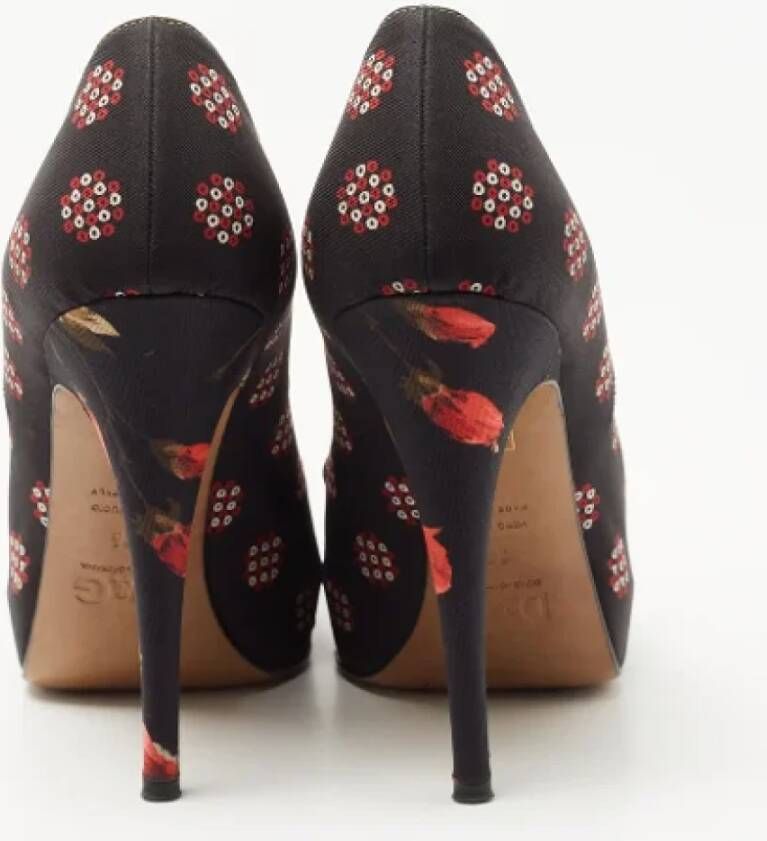 Dolce & Gabbana Pre-owned Fabric heels Black Dames