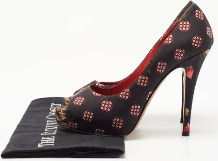 Dolce & Gabbana Pre-owned Fabric heels Black Dames