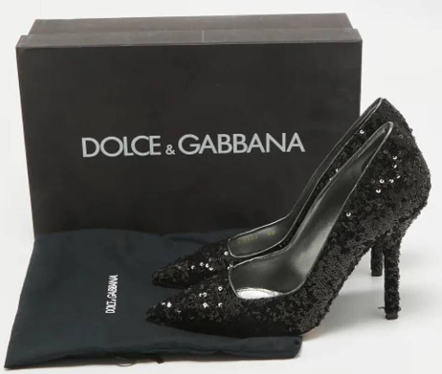 Dolce & Gabbana Pre-owned Fabric heels Black Dames