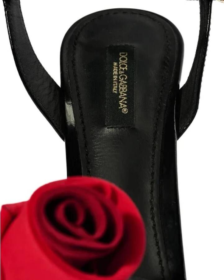 Dolce & Gabbana Pre-owned Fabric heels Black Dames