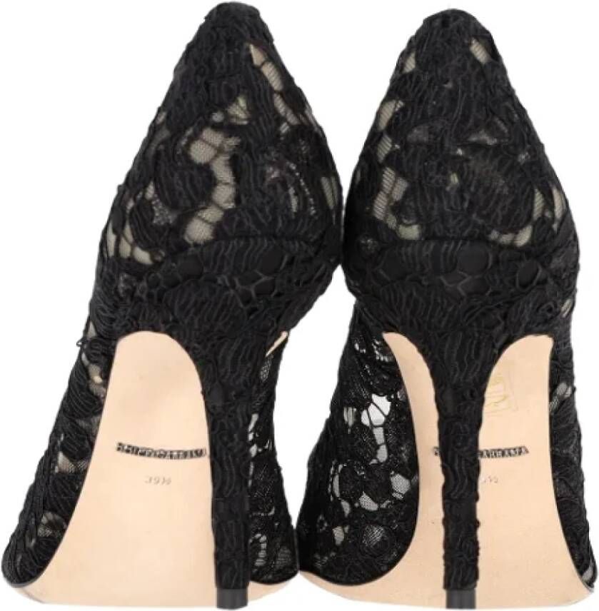 Dolce & Gabbana Pre-owned Fabric heels Black Dames