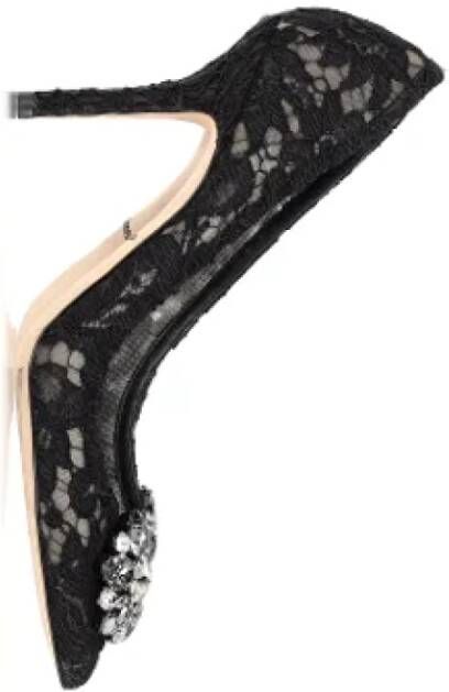 Dolce & Gabbana Pre-owned Fabric heels Black Dames