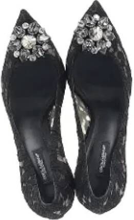 Dolce & Gabbana Pre-owned Fabric heels Black Dames