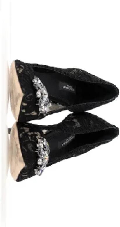 Dolce & Gabbana Pre-owned Fabric heels Black Dames