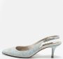 Dolce & Gabbana Pre-owned Fabric heels Blue Dames - Thumbnail 2