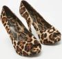 Dolce & Gabbana Pre-owned Fabric heels Brown Dames - Thumbnail 4