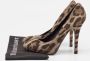 Dolce & Gabbana Pre-owned Fabric heels Brown Dames - Thumbnail 9