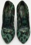 Dolce & Gabbana Pre-owned Fabric heels Green Dames - Thumbnail 3