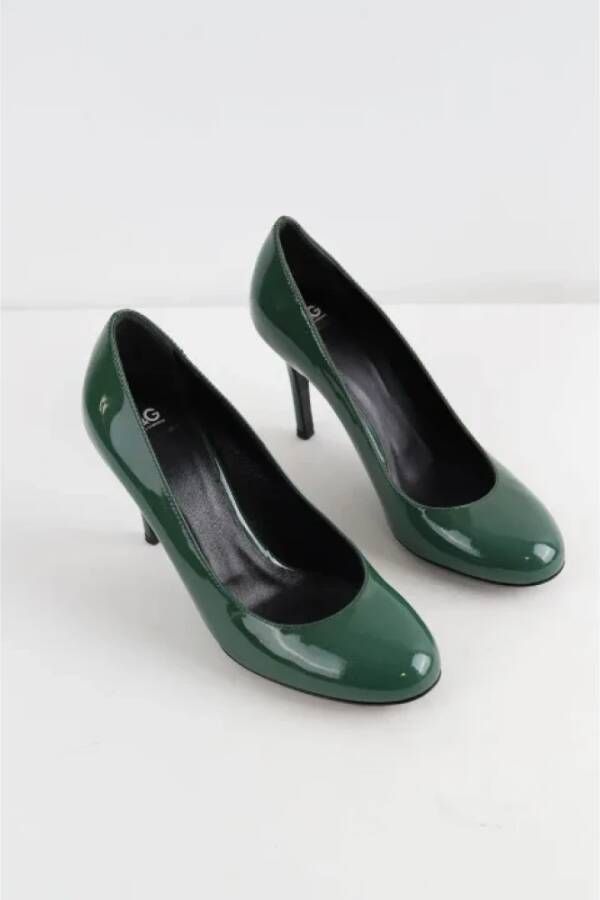 Dolce & Gabbana Pre-owned Fabric heels Green Dames