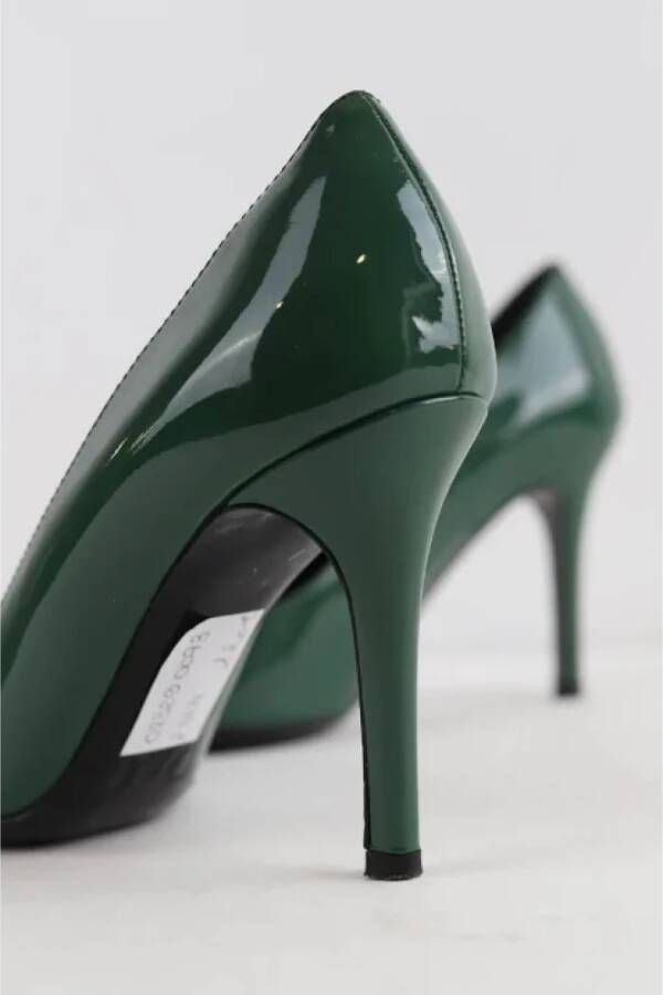 Dolce & Gabbana Pre-owned Fabric heels Green Dames