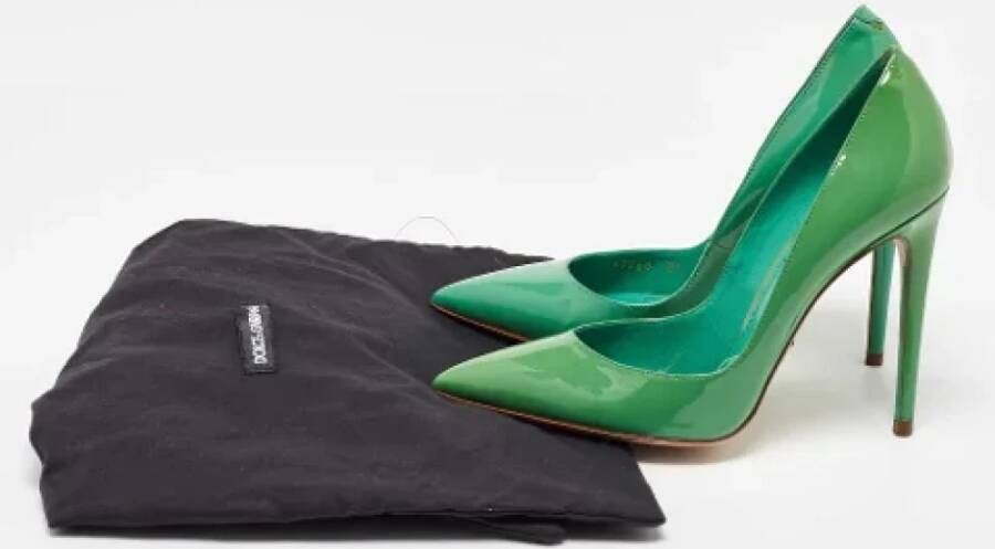 Dolce & Gabbana Pre-owned Fabric heels Green Dames