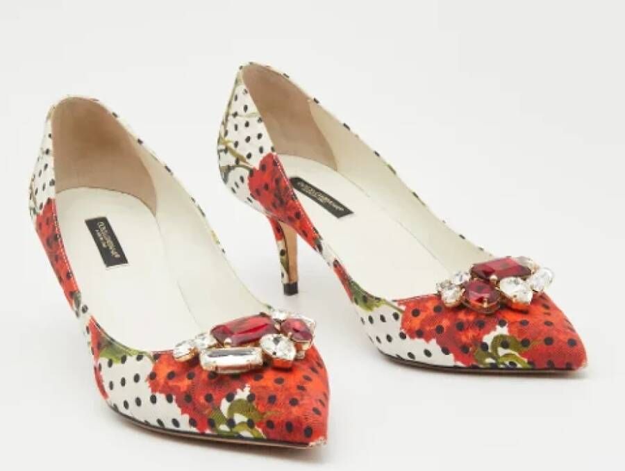 Dolce & Gabbana Pre-owned Fabric heels Multicolor Dames