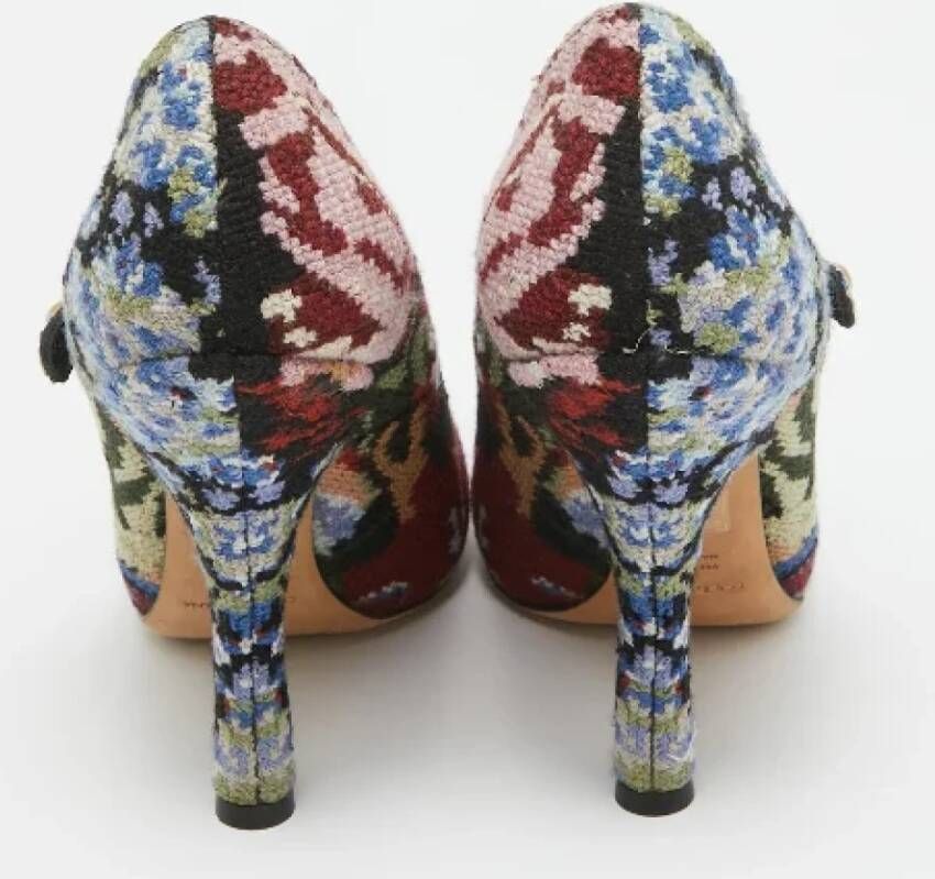 Dolce & Gabbana Pre-owned Fabric heels Multicolor Dames